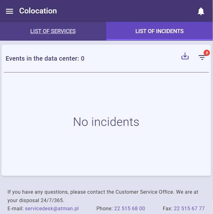 Strefa Klienta-usługa