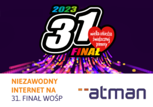 Niezawodny Internet na 31. Finał WOŚP od Atman