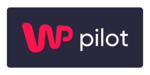 Company logo, company name:Logo WP pilot